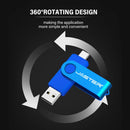 High Speed TYPE-C USB 3.0 Flash Drive 64GB Rotatable OTG Pen Drive 32GB Free Key Chain Memory Stick for Mobile Phone Pendrive