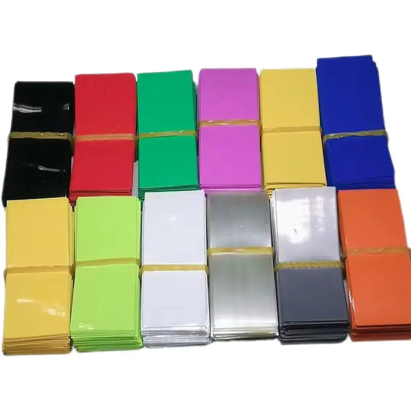 18650 PVC Lipo Battery Wrap Heat Shrink Tube Precut Width 29.5mm x 72mm Insulated Film Protect Case Pack Sleeving Batteries Wrap