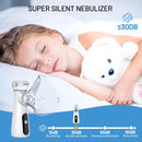 Portable Nebulizer Inhaler for Kids and Adults With Mmasks and Mouthpiece Handhold Inhalator for Home and Travel