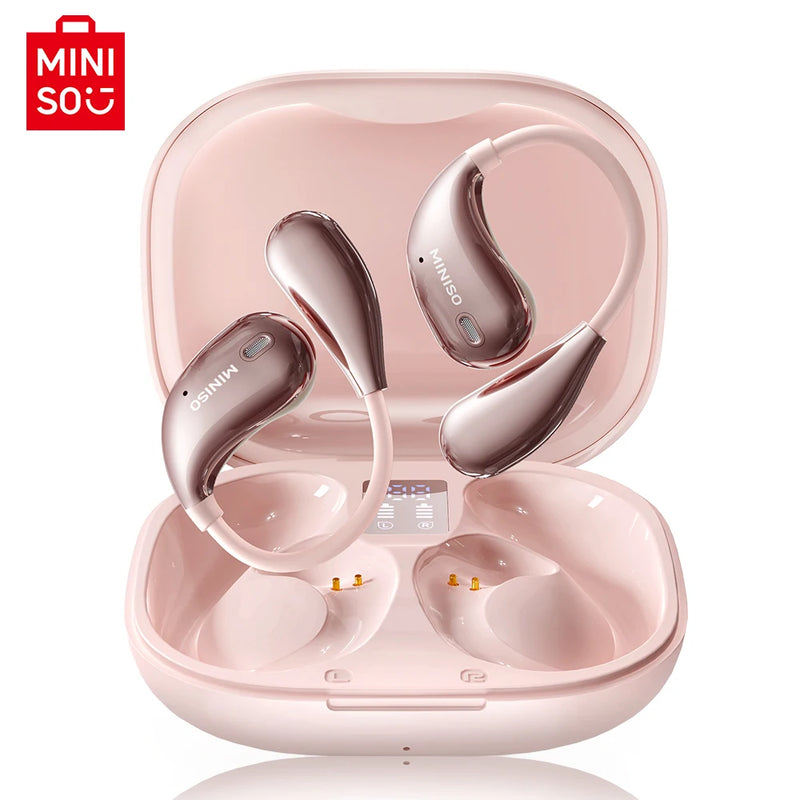 MINISO X33 Intelligent Wireless Headphones Face-to-Face Translation Bluetooth Earphones Wireless Headphones,13mm dynamic coil