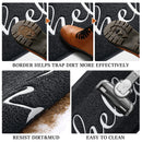 Front Doormats Entrance Mat Indoor Outdoor Water Absorption Floor Mats Non-Slip Back Rubber Welcome Doormat For Bathroom Kitchen