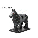 Medieval Military War Horse Suitable  Ancient Action Figures Building Blocks Accessories Toy For Children Gift XP1007-XP1010