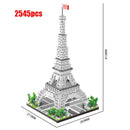 MOC 4036PCS City Mini Bricks Taj Mahal World Famous Architecture Micro Model India Building Blocks Creative Sets City Kids Toys
