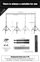 Background Stand Photography Photo Video Studio Backdrop Background Stand Party Accessories Telescopic Backgrounds Studio Photo
