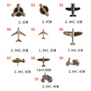 Fashion Alloy Enamel Brooches Women Men Crystal Airplane Brooch Rhinestone Aircraft Lapel Pin Suit Collar Clothing Accessories