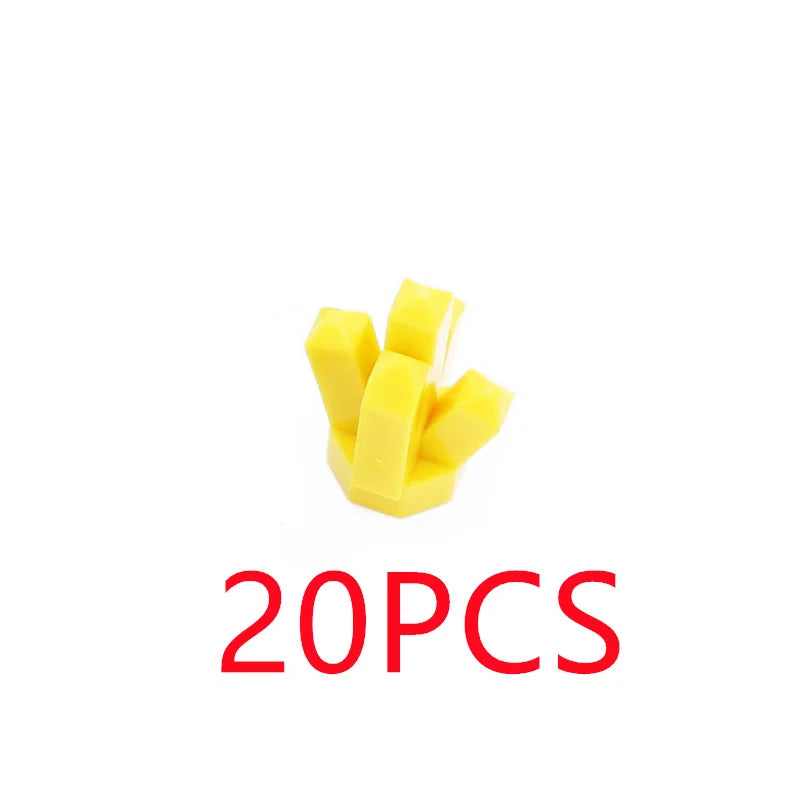 MOC Building Blocks Figures Accessories Cash Dollar Coin Bag Model Gold Silver Bar Colored Diamond Treasure Box Series Coffer