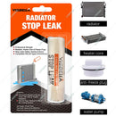 Car Cooling System Stop Leak Powder Radiator Stop Leak Sealer Conditioner Repair Kit Inhibits Rust & Corrosion for Water Pumps