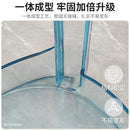 Luxury Plastic Transparent Stool, Household Thickened Folding Round Stool, Simple Living Room Bench, Dining Chair, Acrylic Chair