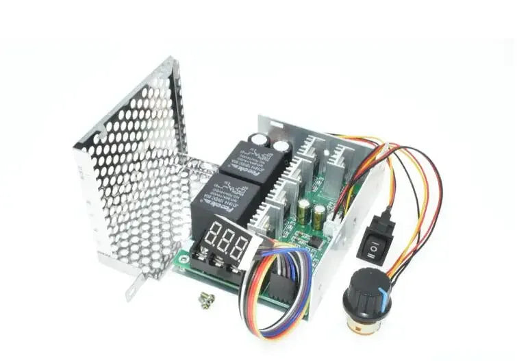 Digital Display 0~100% adjustable DC 10-50V 40A DC Motor Speed Controller PWM 12V 24V 48V 2000W MAX 60A Reversible