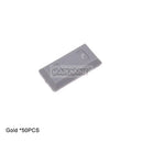 Marumine 50PCS Tile Special 1x2 Ingot Bar Gold Money Pirate MOC Brick Part 99563 Assembles Particles Building Blocks Accessories