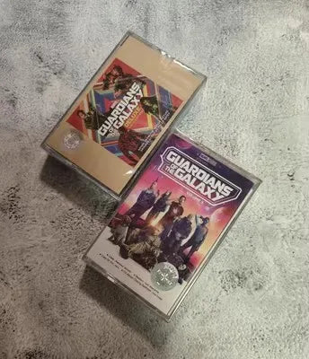 Anime Guardians of the Galaxy Star-Lord Groot Raccoon Music Tapes Cosplay Tape Soundtracks Box Car Walkman Cassettes Prop Gifts