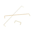 1PC Mechanical Keyboard Stabilizers PCB Gold-Plated Steel Wire Replace 2U 6.25u 7U 1.5mm Mechanical Keyboard Maintain DIY Kit