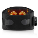 Cordless Hot Waist Belt Massager Lower Back Support Lumbar Protector Back Heated Vibration Massage Waist Brace Relief Pressure