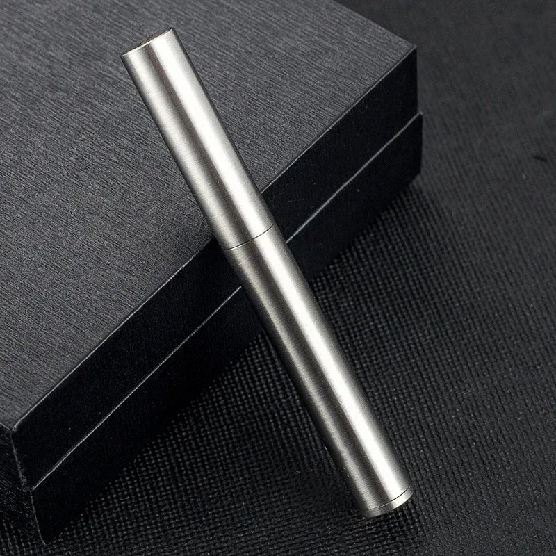 Brass Kerosene Nunchakus Lighters Windproof Mini Retro Grinding Wheel Ignition Flint Free Fire Men Smoking Toy Gift 2024 New