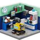 DIY Architecture Store Street View Food House Building Blocks Kit Girls Bricks Classic Movie Model Kids Toys For Children