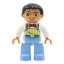 Big Size Action Figures City Princess Policemen Family Building Block Doll Character Accessory Assembly Toys for Children Gift