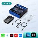 OTTOCAST Play2Video Pro Wired to Wireless CarPlay Android Auto Adapter TV Video AI Box for Youtuber for Netflix Car Accessories