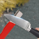 Mini Metal Knife Pruning Sharpening Stone Portable Handheld Garden Shear Scissors Sharpener with Lid Pocket Speedy Sharp Knife