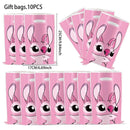 Newcomer Discount Disney Lilo&Stitch Party Gift Bag Children Candy GiftBag Party Supplies Kid Birthday Blue Stitch Home Supplies