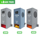 LASER TREE 40W 30W 20W Air Assist TTL Blue Light Laser Module, High Precision CNC Engraver for Wood/MDF/Black Acrylic, DIY Tool