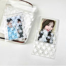 50/10pcs Plastic Transparent Packing Cellophane Bag Polka Dot Candy Cookie Gift Bag DIY Self Adhesive Pouch Candy Bags for Party