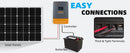 PowMr Parallel MPPT Solar Charge Controller | 60A/80A/100A 12V-48V Max 160V PV
