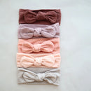 Baby Headband for Girls Children Bunny Ear Bow Nylon Headband Infant Bandage Solid Color Hair Accessories Cute Newborn Toddler