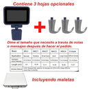 3.5″ High Resolutin Touch Screen Digital Video Laryngoscope, 6 Size Reusable Sterilizable Blades for Choice, Free Metal Suitcase