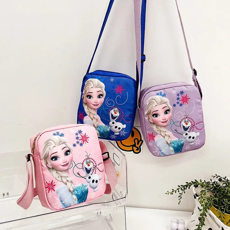 Disney Frozen 2 Elsa Anna Cartoon Princess Messenger  Cute Bag Hot Toys Christmas New Year Gift for Childre