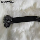Multi-pattern Gothic Harajuku y2k Spicy Girls Punk Belt Women Men's Belt Subcultural Millennium Versatile Decoration