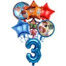 Cartoon Toy Story Buzz Lightyear Birthday Party Decoration Disposable Tableware Paper Plates Cups Balloons Baby Shower Supplies