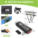Bafang CAN 48V 500W Motor Brushless Mid Drive eBike Engine BBS02B BBS02 Electric Bicycle Conversion Kits 20Ah Lithium Battery
