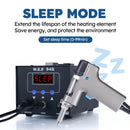 WEP 948 Desoldering Station With Electric Desoldering Gun ESD Safe Suction Tin Gun 90W Soldering Station For Phone Repair Tool
