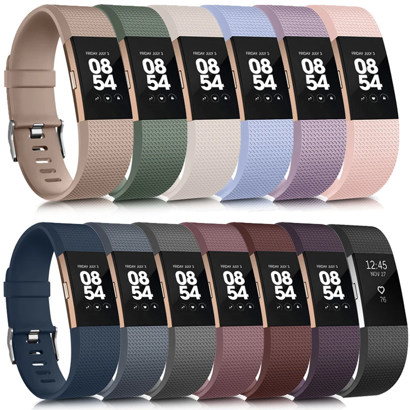 Smartwatch Strap for Fitbit Charge 2 Band Smart Watch Strap Bracelet for Fitbit Charge 2 Watchband Wristband Replacement Bands