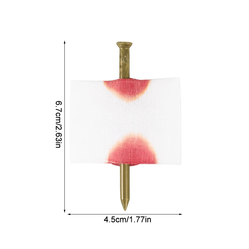 5pcs Bloody Nail Through Finger Prank Joke Novelty Toys Halloween Party Decoration Supplies Scary Trick Props Kids Birthday Gift