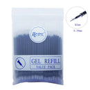 100Pcs/Lot Office Gel Pen Refill Set 0.5mm/0.38mm Blue Black Red ink Rod Bullet/Needle Tip Pen Refill School Writing Stationery