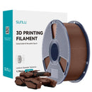 SUNLU 1KG PLA /Clear 3D Printer Filament 1.75mm 1000g Spool (2.2lbs) Neatly Arranged No Knot Filament Fit Most FDM Printer