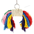 Bird Shredding Toys Wooden Blocks Colorful Parrot Chewing Foraging Hanging Toy for Parakeets Love Birds Budgies