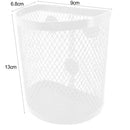 Magnetic Pen Holder For Whiteboard Refrigerator Durable Lightweight Mesh Storage Magnetic Basket Locker Organizer Accessories