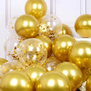 47Pcs Metallic Purple Latex Balloons Chrome Balloons Various Sizes for Girls Women Purple Birthday BabyBridal Shower Decorations