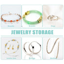 Jewelry Small Self-Sealing Plastic Zip Clear PVC Storage Bags for Storing Bracelets Rings Earrings Organizer (100PCS)