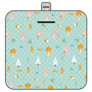 Ultrasonic Picnic Mat Thickened Waterproof Beach Blanket Camping Tent Grassland Mat Outdoor Sleeping Pad Camping Accsesorios