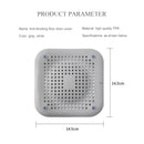 Silicone Sink Strainer, Shower Drain Plug Hair Catcher, Bathtub Kitchen Sink Filter Screen Bathroom Accessories