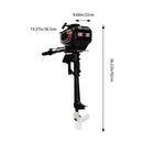 52CC 2 Stroke 3.5HP Outboard Motor Fishing Boat Engine
