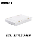 Hidden Drawer Organizer Self-Adhesive Desktop Small Drawer Cabinet Under Table Hidden Drawer Office Home Storage Tools