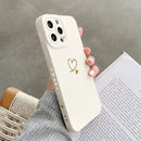 Love Heart Soft Silicone Case For Xiaomi Redmi Note 13 12 Turbo 11 Pro Plus 5G 12S 11S 10S 9S 10 Pro Max Redmi 13C 12C Cover