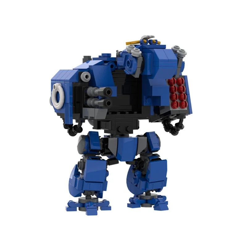 MOC Popular Game 40 K Ballistus Dreadnought Battle Robot Building Blocks High-Tech Mecha Warrior Bricks Toy Casual Ornament Gift