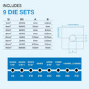 YQK-70 Hydraulic Crimping Tools 10T Cable Lug Crimper Plier Hand Hydraulic Compression Tool Electrical Terminal Cable Wire Tool