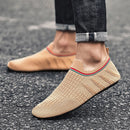 MAEDEF Summer Classic Fashion Loafers Men High Quality Outdoor Anti-slip Flats Walking Shoes Breathable Mesh Casual  Men‘s Shoes