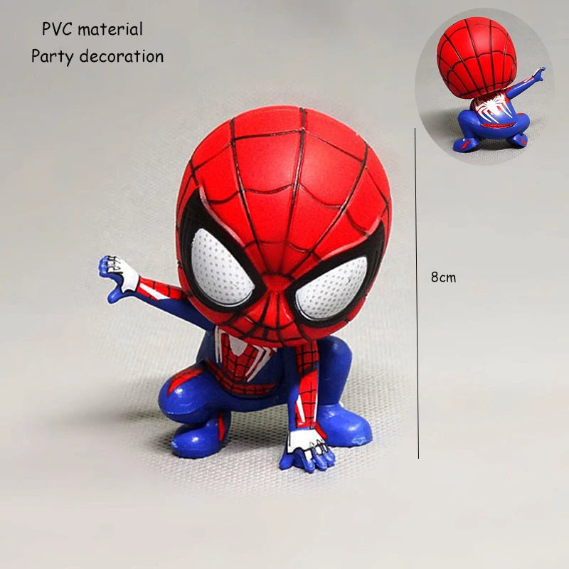 Cartoon Theme Children Birthday Party Super Hero Spiderman Cloak Mask Kids Toys Cosplay Costume Christmas Halloween Decorations